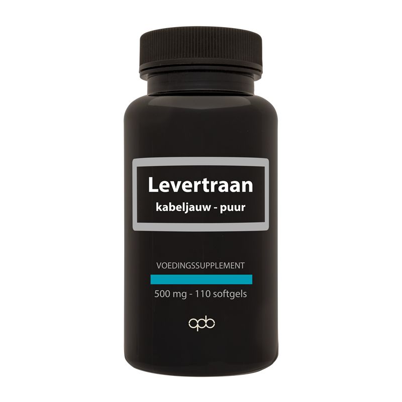 Apb Holland Levertraan Kabeljauw Puur 500Mg (100 softgels)