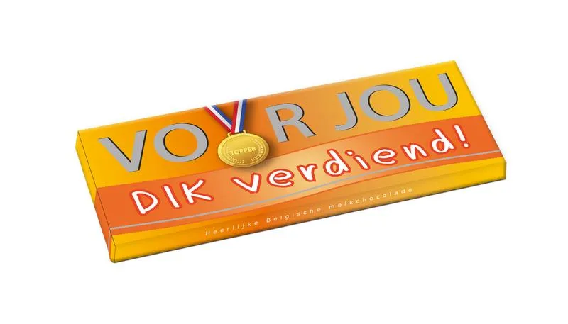 Voor Jou! Wensreep Dik Verdiend (70 gr)