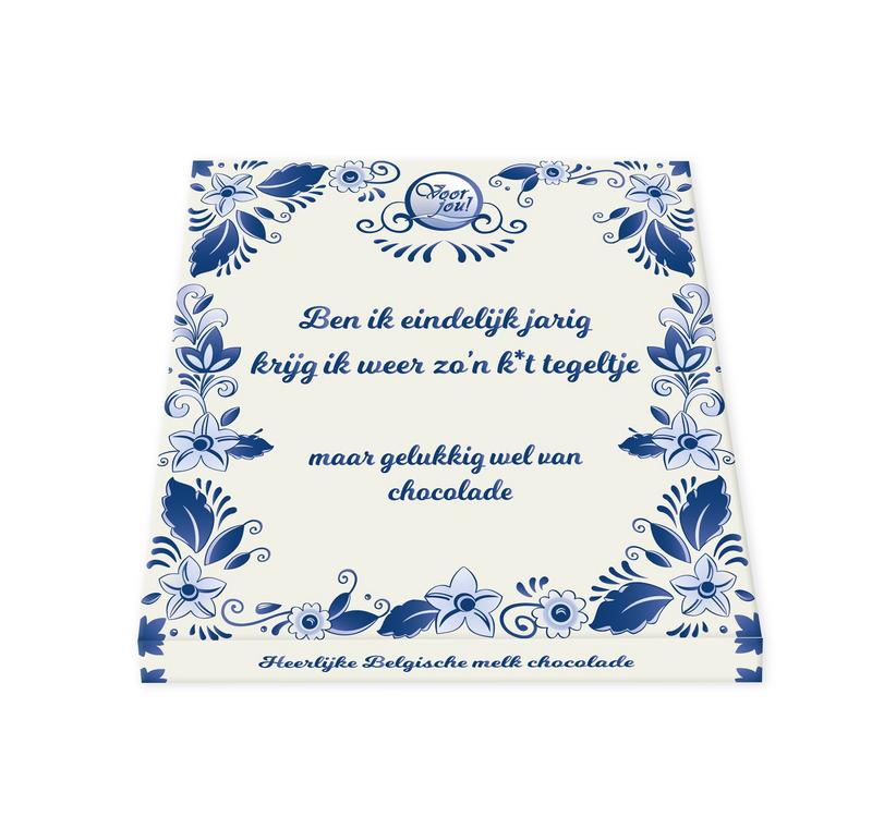 Voor Jou! Tablet K*T Tegel (90 gr)