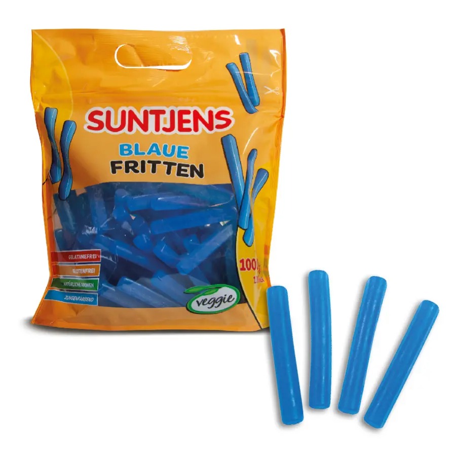 Suntjens Blauwe Frieten - Veggie (1000 gr)