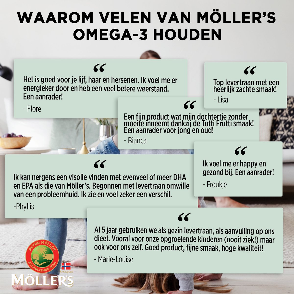 3x Mollers Omega-3 Levertraan Tutti Frutti (250 ml) - image 4