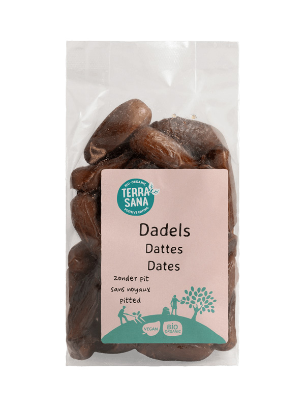 Terrasana Raw Dadels Zonder Pitten Bio (750 gr)