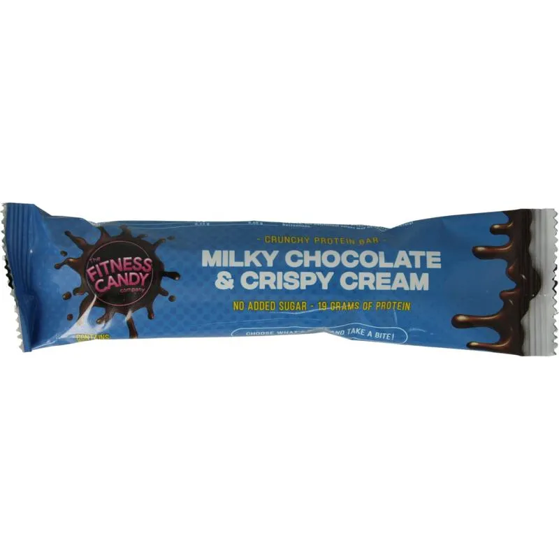 Fitness Candy Milky Chocolate & Crispy Cream (55 gr)