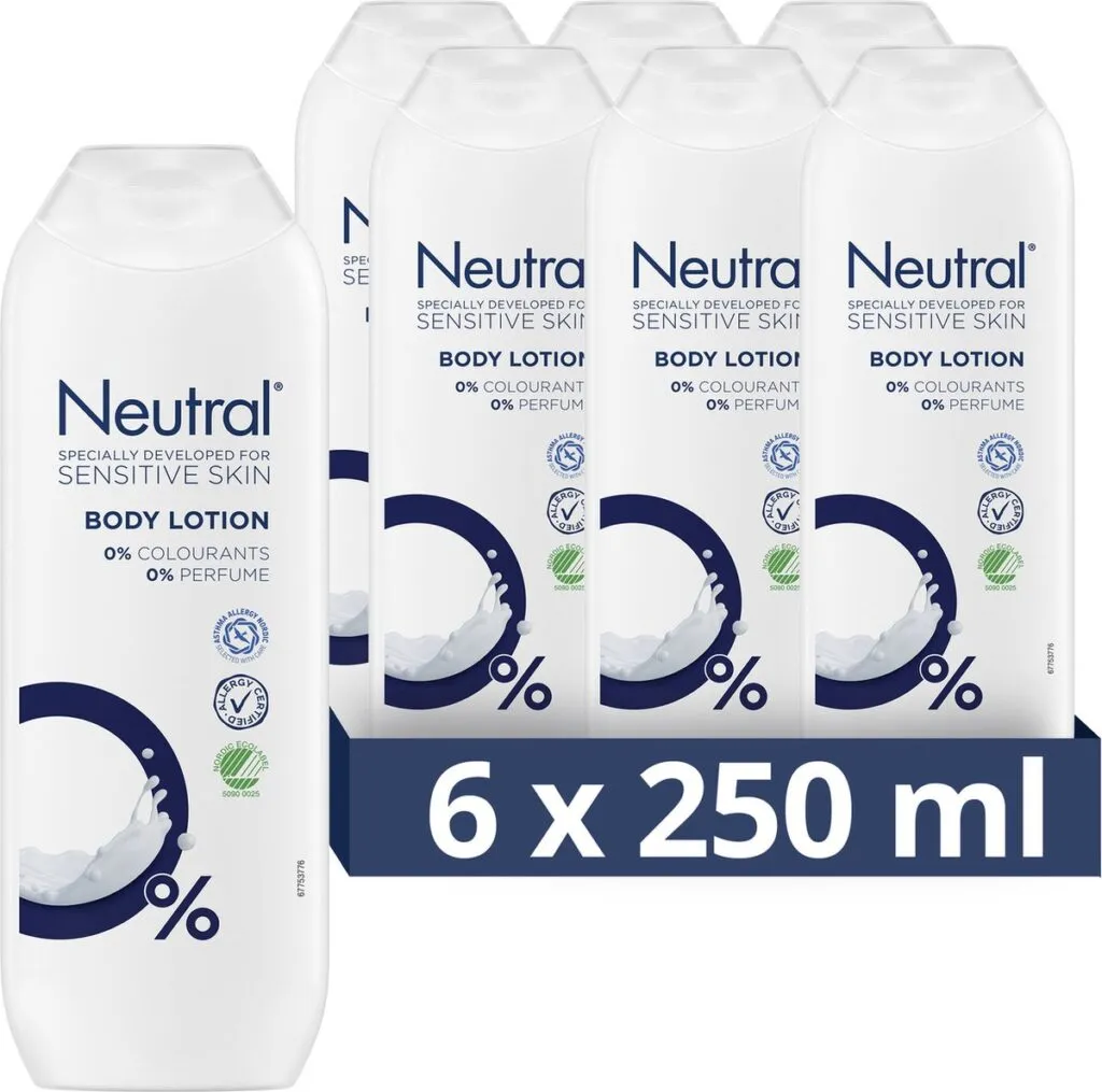6x Neutral Bodylotion (250 ml)