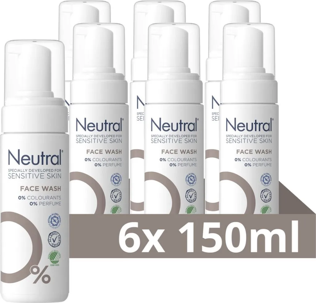 6x Neutral Face wash lotion (150 ml)