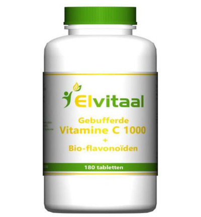 Elvitaal/Elvitum Gebufferde vitamine C 1000mg (180 tabletten)