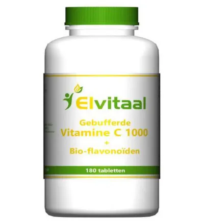 Elvitaal/Elvitum Gebufferde vitamine C 1000mg (180 tabletten)