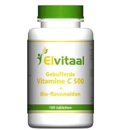 Elvitaal/Elvitum Gebufferde vitamine C 500mg (180 tabletten)