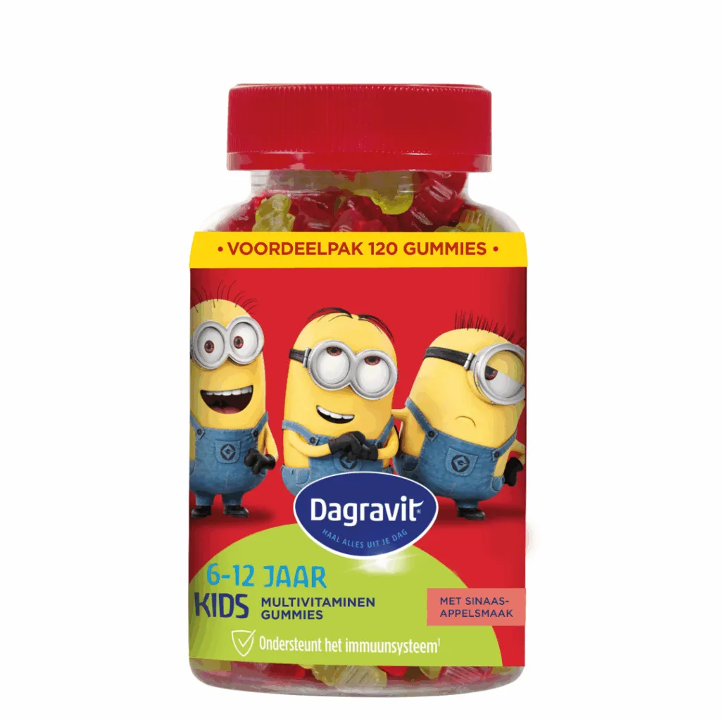 Dagravit Kids Multi 6-12 Jaar Vitaminions Gummies (120 gummies)