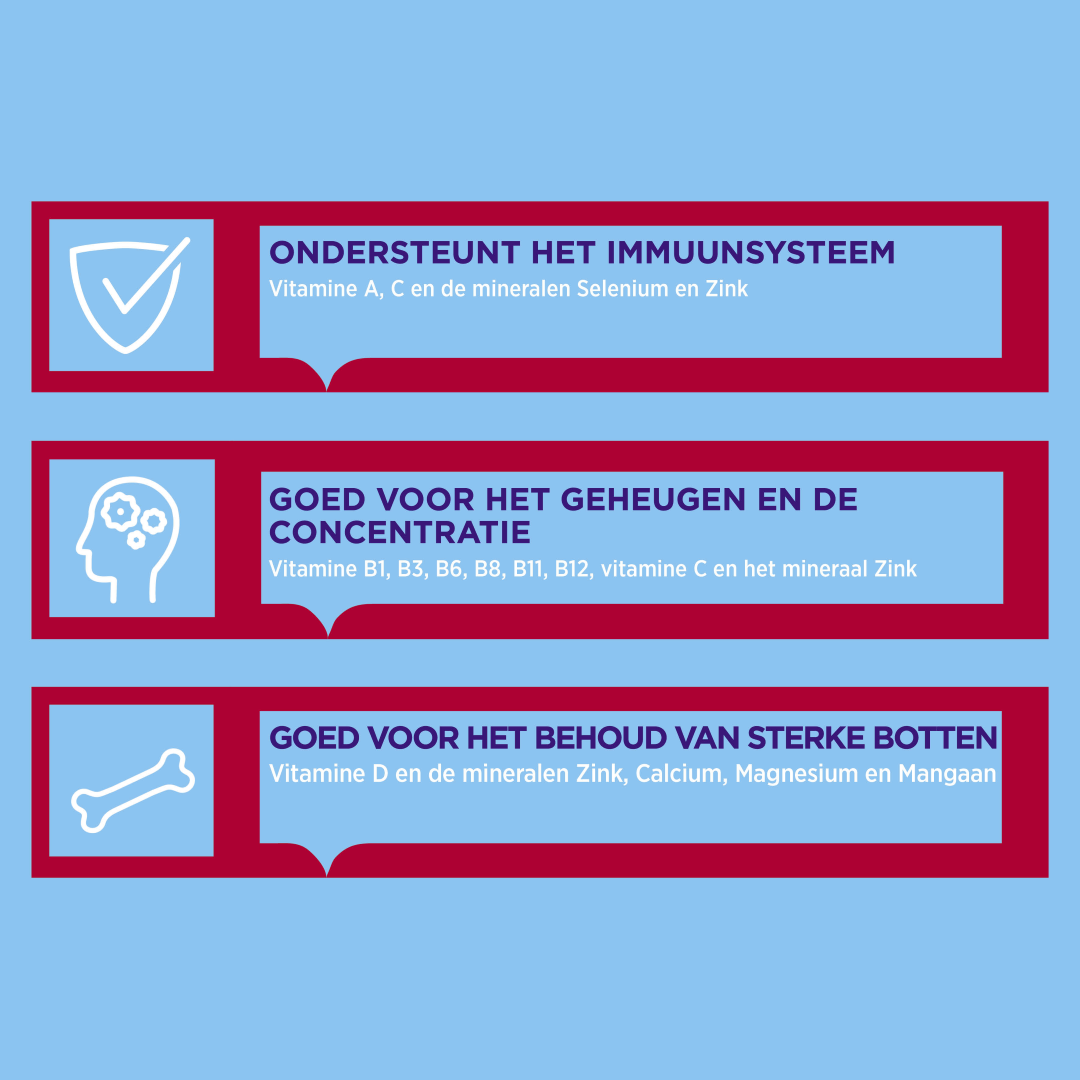 Dagravit Totaal 30 Vitaal 60+ Multivitaminen (60 tabletten) - image 2