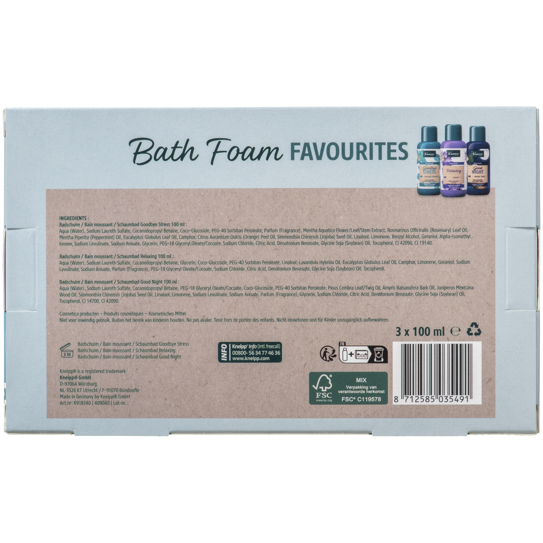 Kneipp Geschenk set bath foam collection (1 set) - image 2