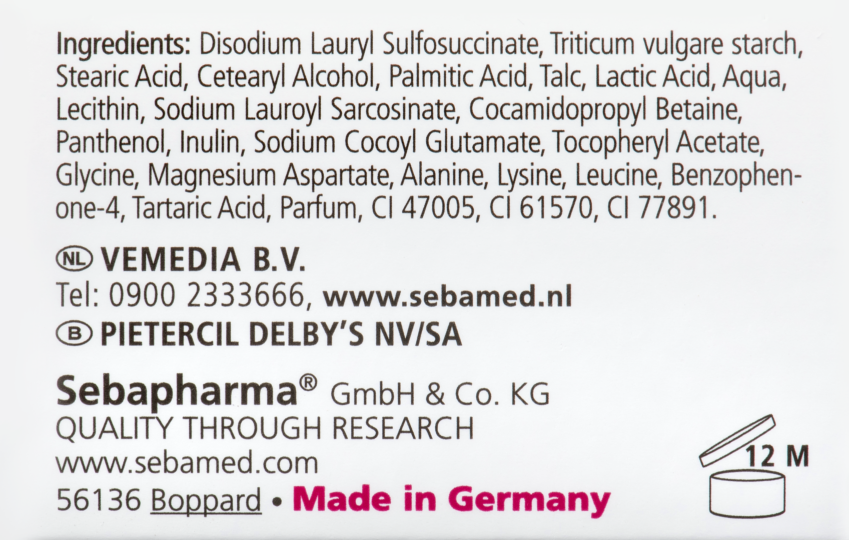 Sebamed Wastablet zeepvrij (150 gr) - image 4