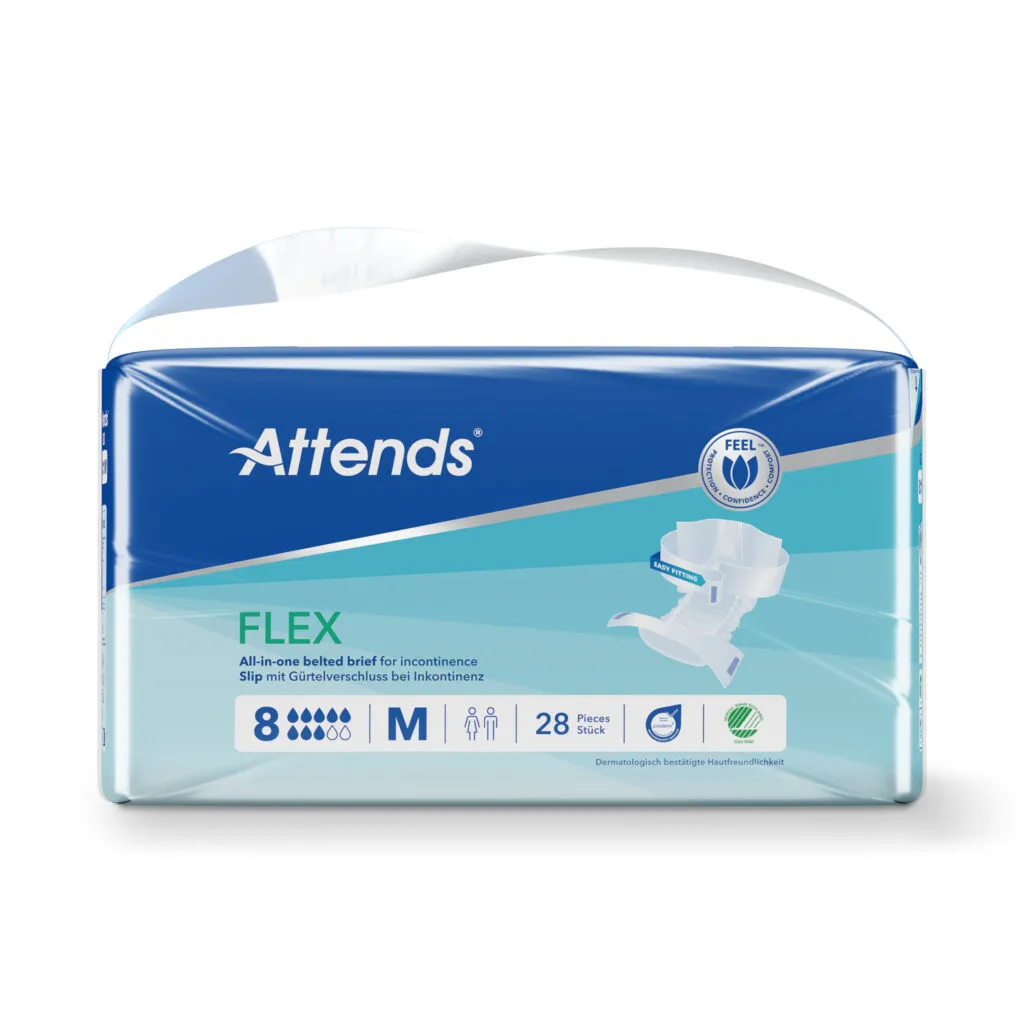 Attends Flex 8 Maat M 75-105 Cm (28 Stuks)