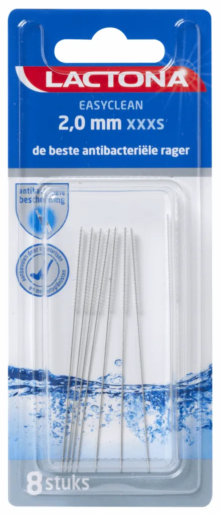 Lactona Interdental cleaner XXXS 2mm (8 stuks)