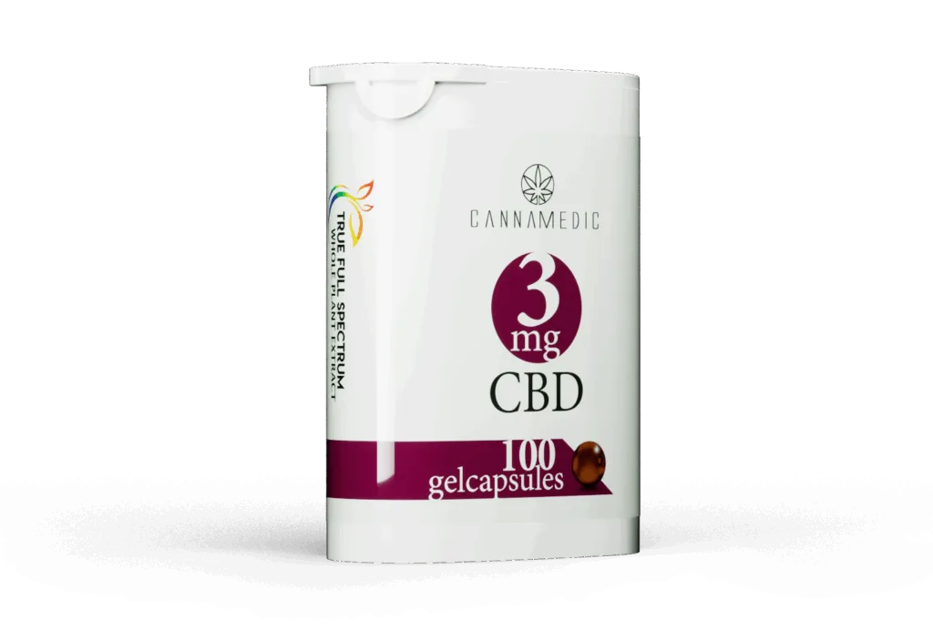 Cannamedic CBD 3Mg (100 capsules)