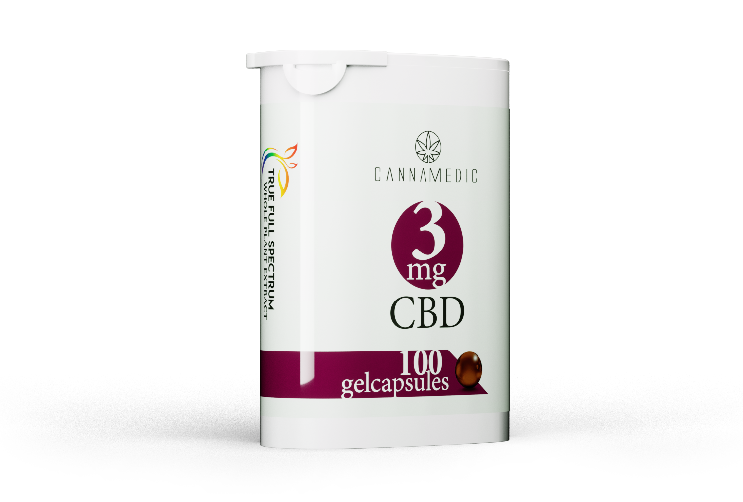 Cannamedic CBD 3Mg (100 capsules)
