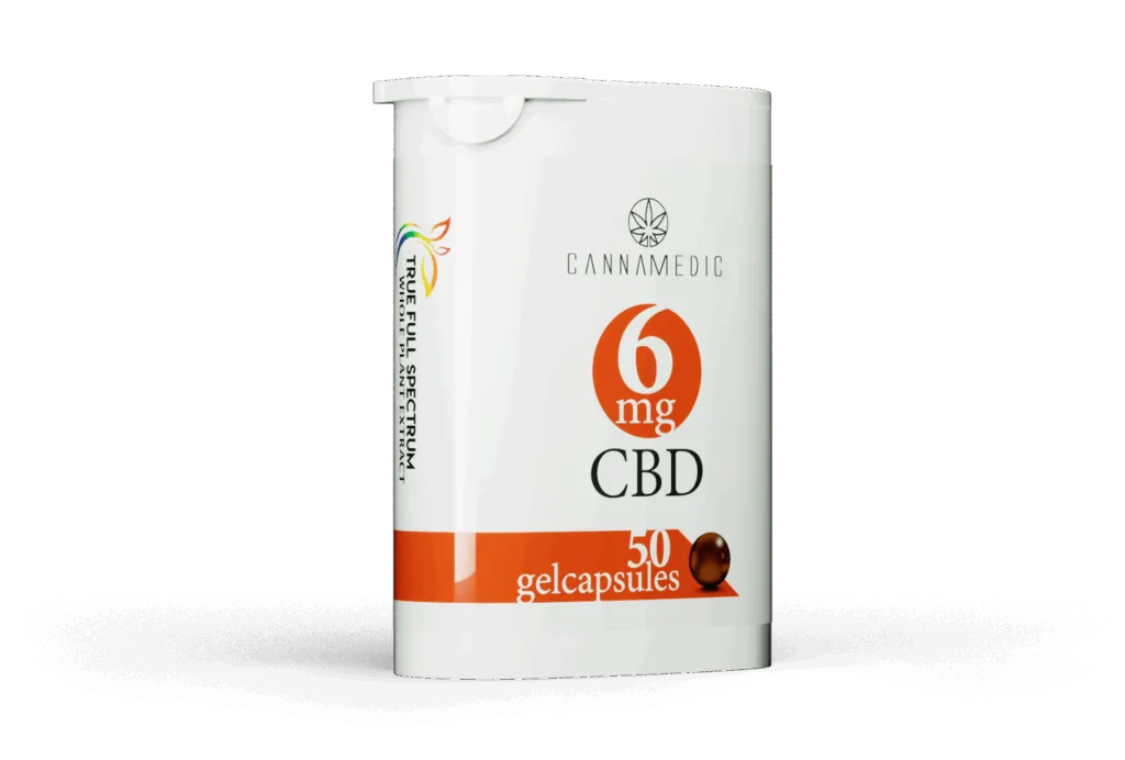Cannamedic CBD 6 Mg (50 capsules)
