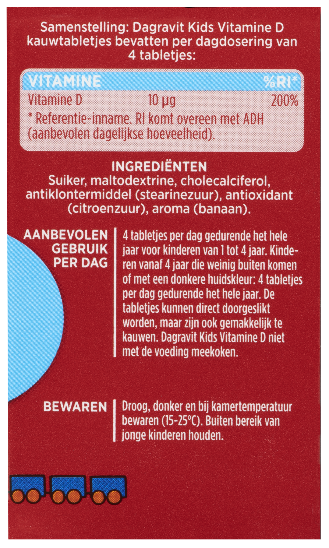 Dagravit Kids Vitamine D Kauwtabletjes (200 kauwtabletten) - image 5