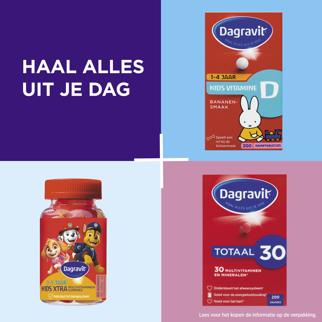 Dagravit Kids Vitamine D Kauwtabletjes (200 kauwtabletten) - image 6