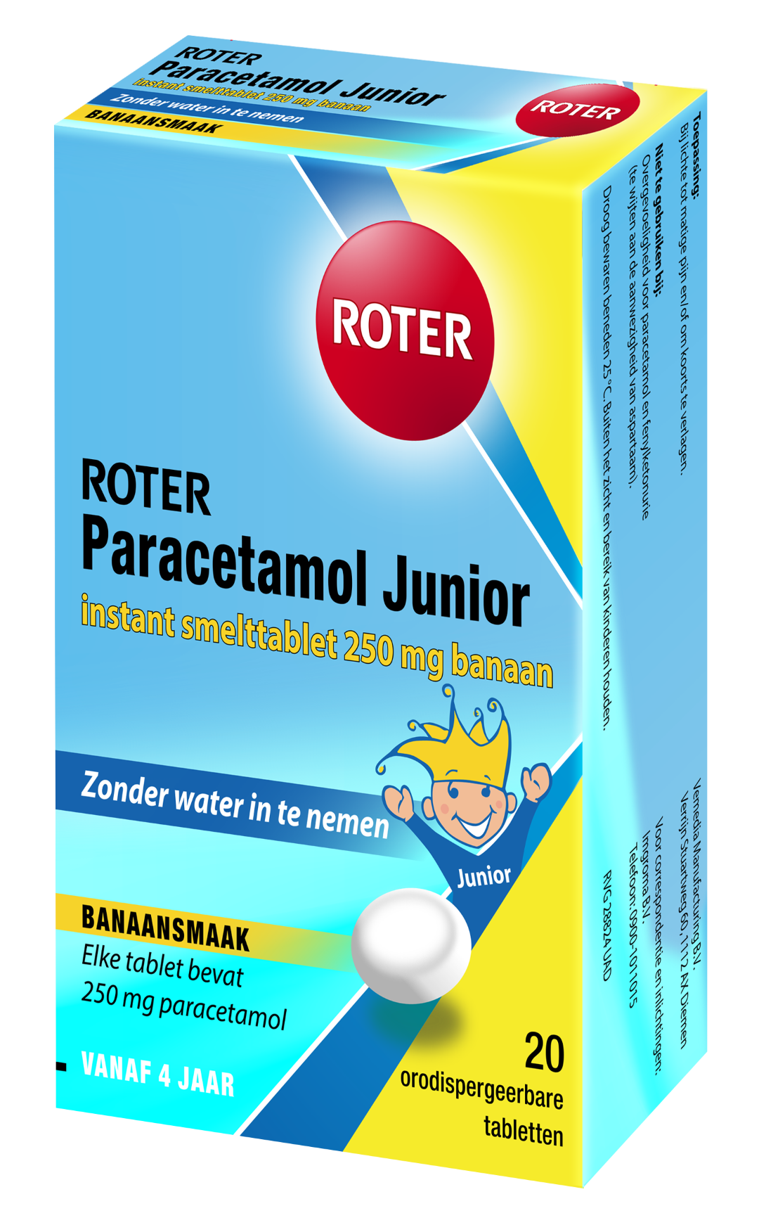 Roter Smelt Paracetamol 250 junior (20 tabletten) - image 3