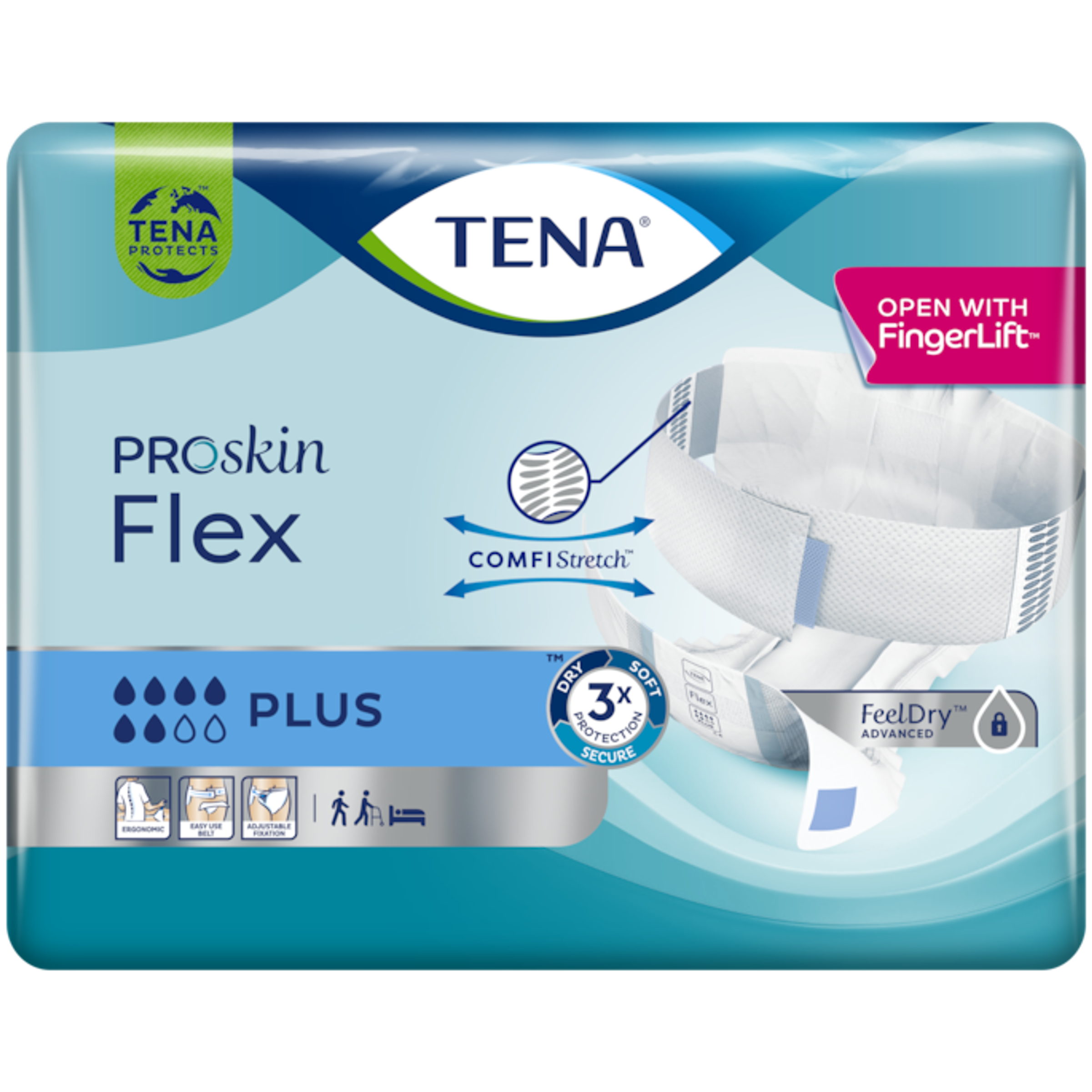 Tena Flex plus maat M (30 stuks)