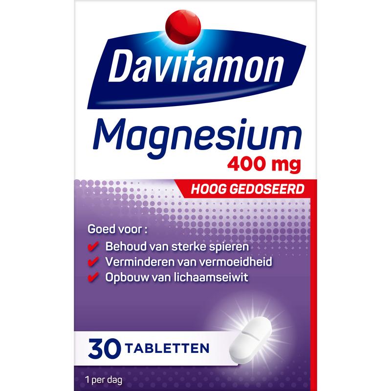 Davitamon Magnesium 400 mg (30 tabletten)