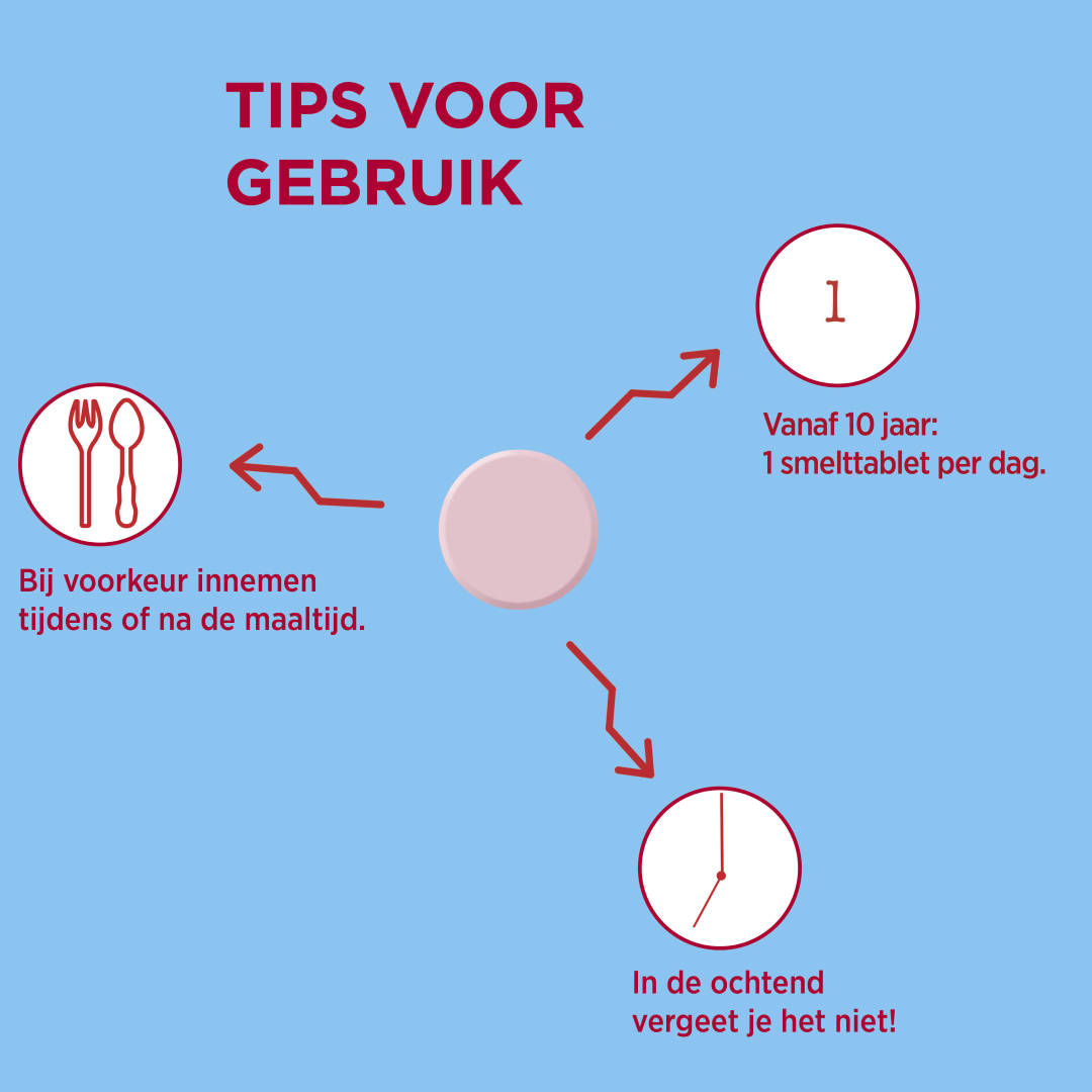 Dagravit Vitamine B12 1000mcg  (100 smelttabletten) - image 3
