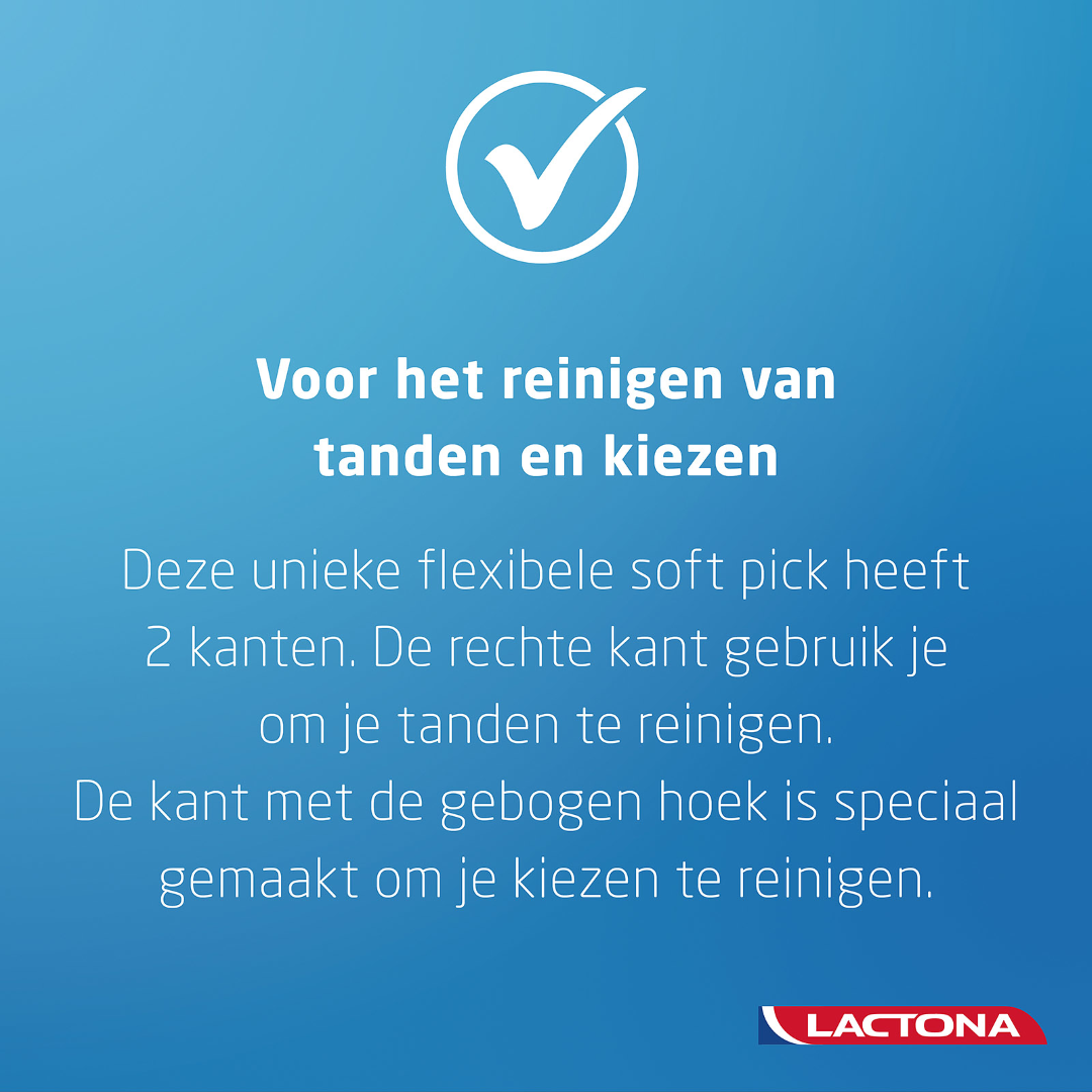 Lactona Flex picks 2-in-1 M/L (20 stuks)