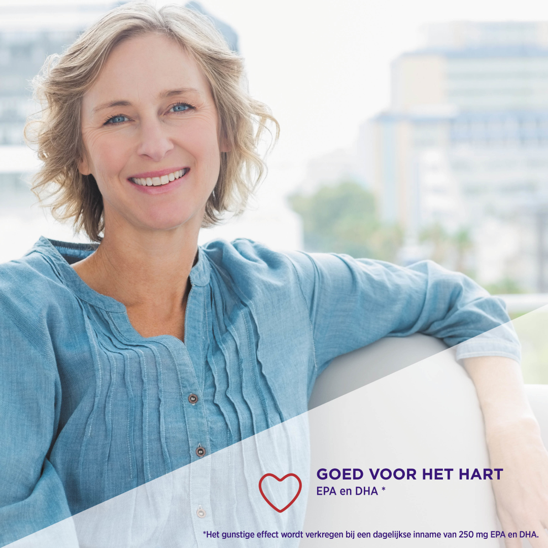 Dagravit Vitaal 50+ Vitamine D + Omega-3 Visolie (90 capsules)