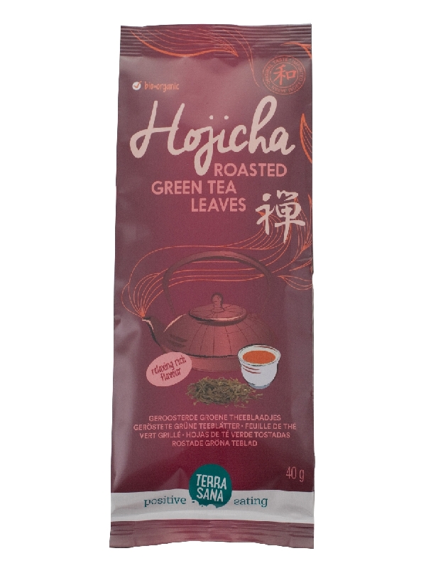 Terrasana Hojicha Geroosterdegroene Theeblaadjes Bio (40 gr)
