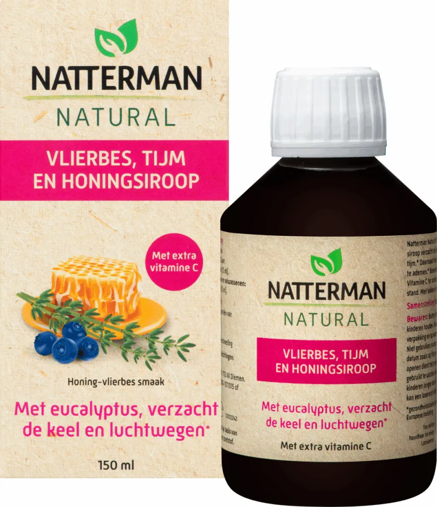 Natterman Natural siroop vlierbes (150 ml)