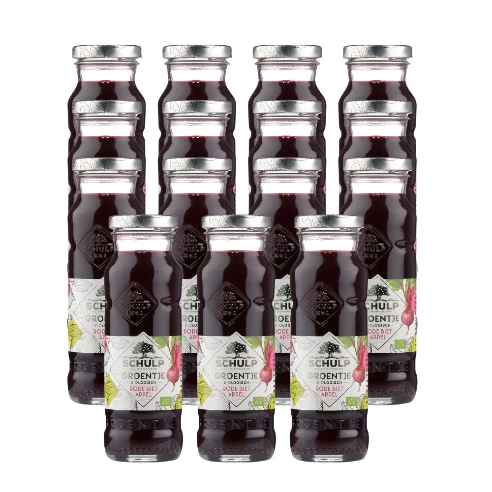 Schulp Rode Biet & Appelsap Bio (15 x 200 ml)
