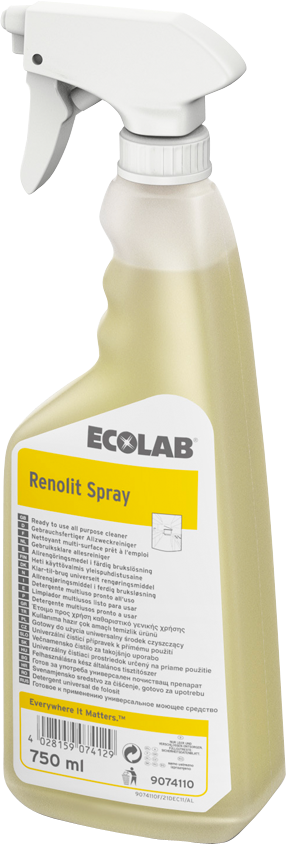 Ecolab Keukenreiniger Renolit Spray (750 ml)