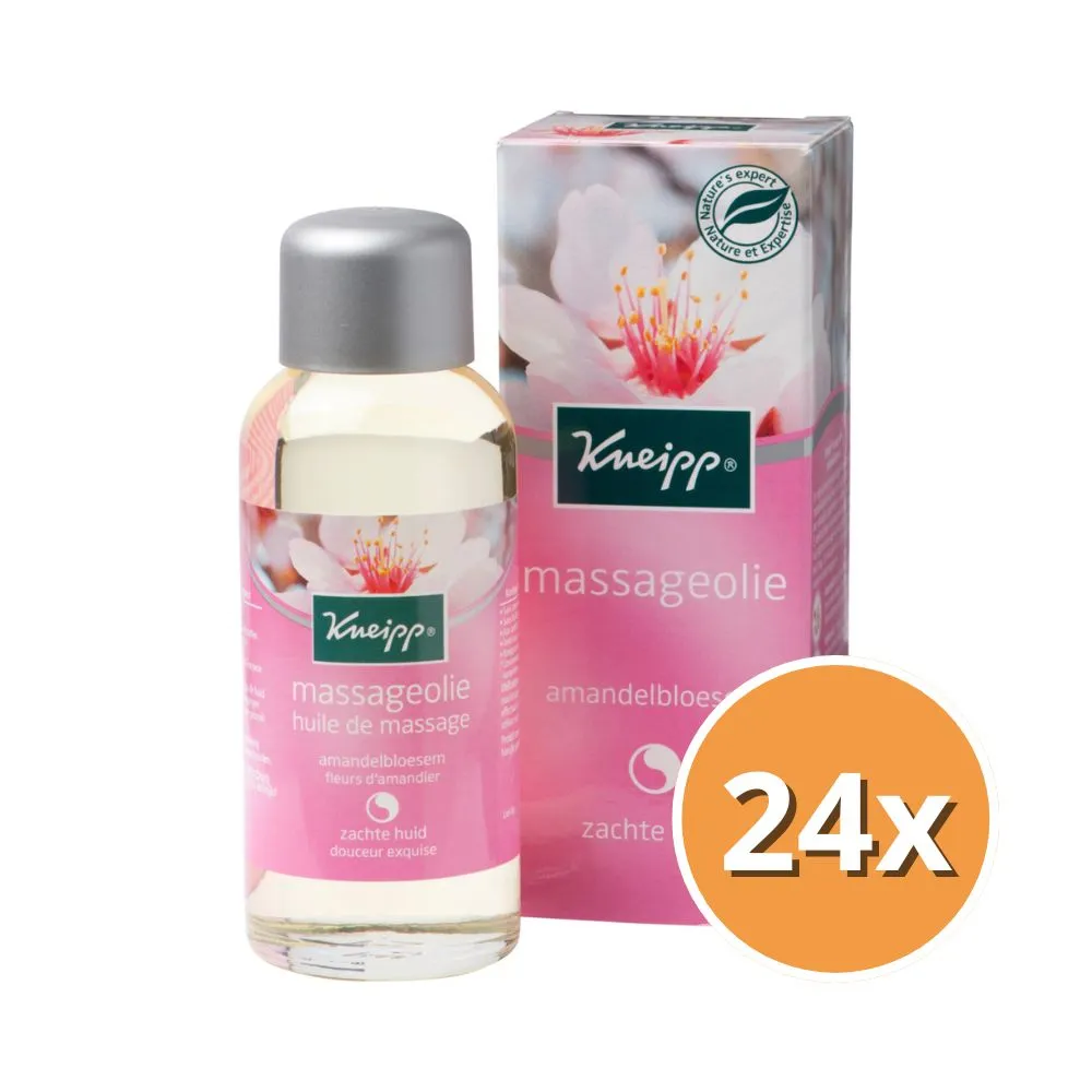 24x Kneipp Massageolie Amandel mini (20 ml)