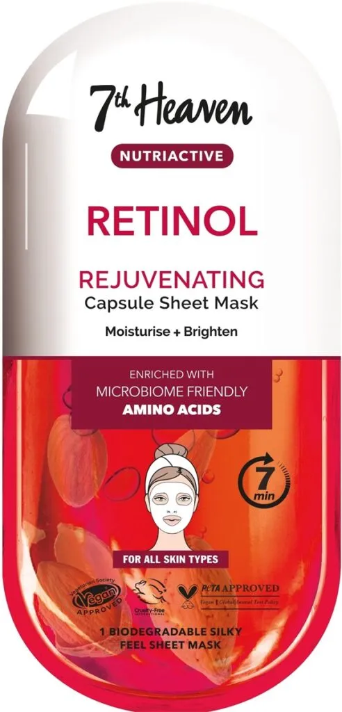 Montagne Jeunesse 7th Heaven Mask Nutriactive Sheet Mask Retinol (1 stuk)