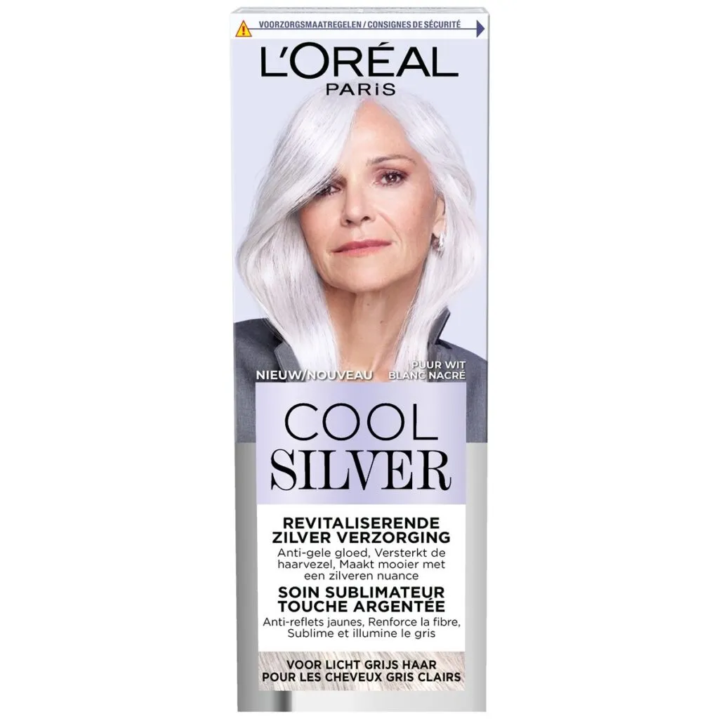 L'Oréal Kleurcreme Cool Silver 1 Puur Wit (1 stuk)