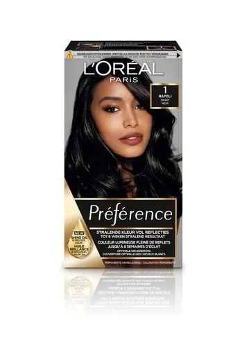 L'Oréal Préférence 1 - Napoli - Zwart (1 stuk)