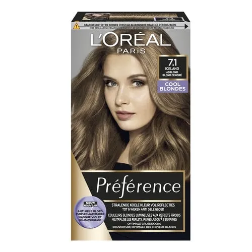L'Oréal Préférence 7.1 - Iceland - Cool Blondes (1 stuk)