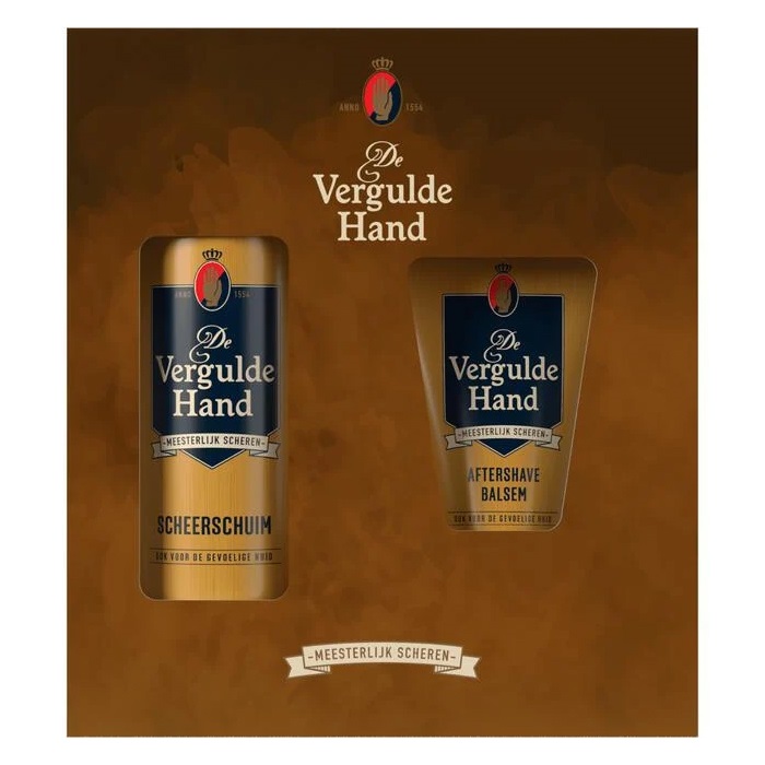 De Vergulde Hand Geschenkset Aftershave & Scheerschuim (1 stuk)