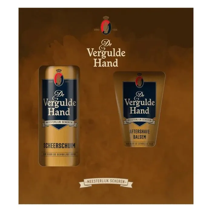 De Vergulde Hand Geschenkset Aftershave & Scheerschuim (1 stuk)