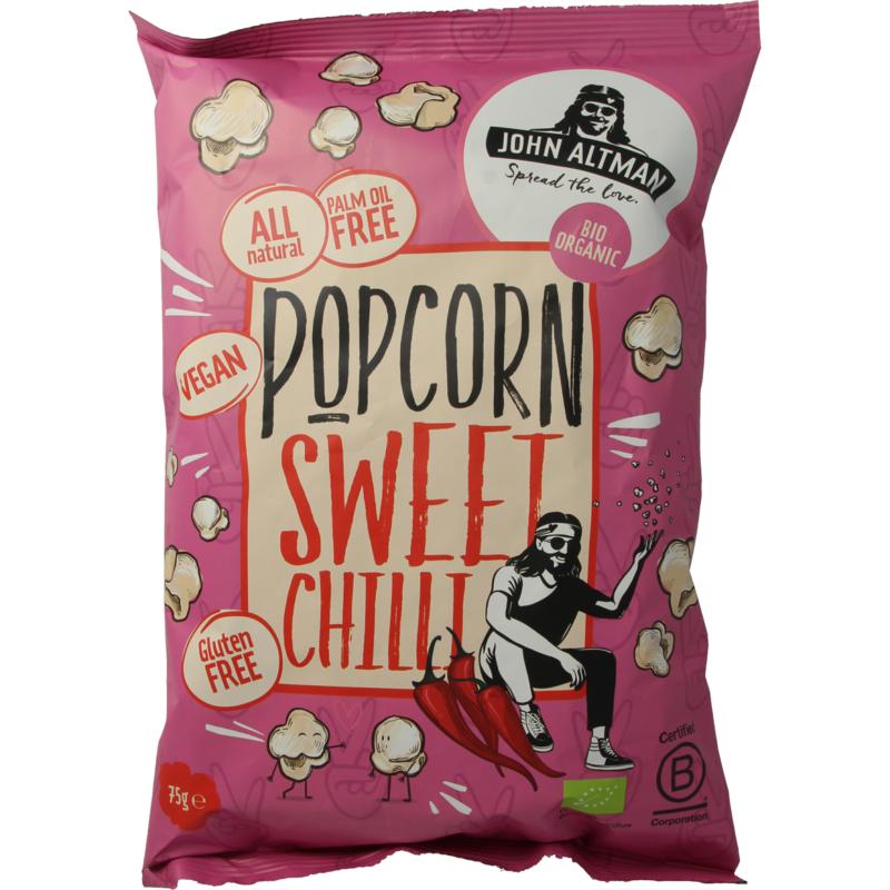 John Altman Popcorn Sweet Chilli Bio (75 gr)