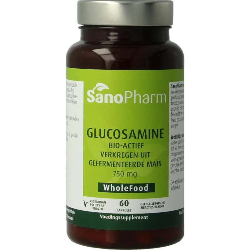 Sanopharm Glucosamine 750 Mg Vegan (60 capsules)