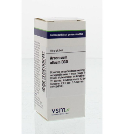 VSM Arsenicum album D30 (10 gr)
