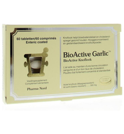 Pharma Nord Bio Active Knoflook (60 tabletten)