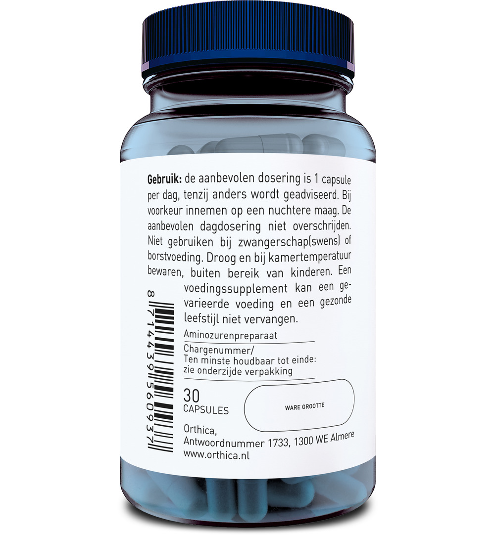 Orthica L-Tyrosine-500 (30 capsules) - image 2