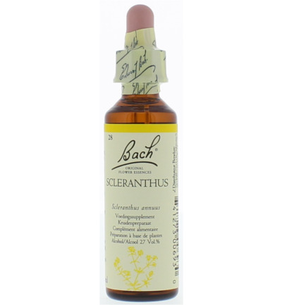 Bach Scleranthus/hardbloem (20 ml)