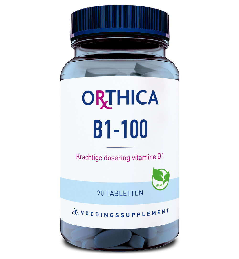Orthica Vitamine B1-100 (90 tabletten)