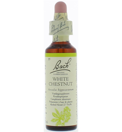 Bach White chestnut/paardekastanje (20 ml)