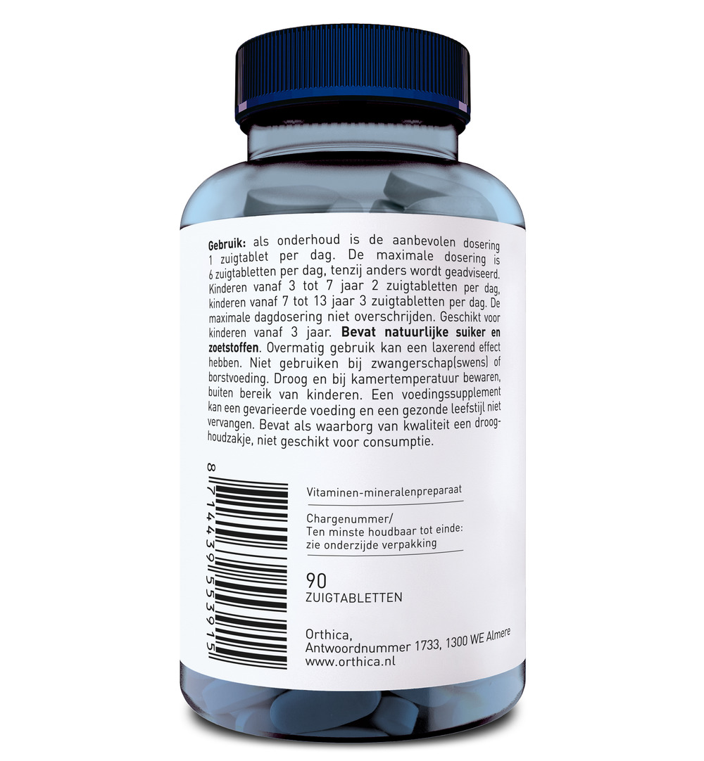 Orthica Zink (90 zuigtabletten) - image 2