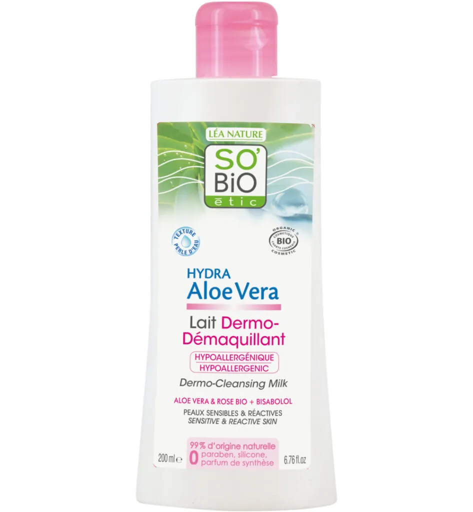 So Bio Etic Aloe vera cleansing milk (200 ml)